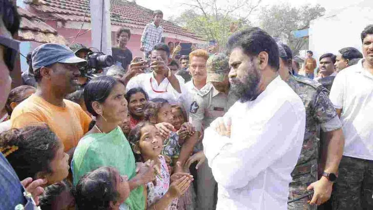 అల్లూరి జిల్లాలో డిప్యూటీ సీఎం పవన్ పర్యటన