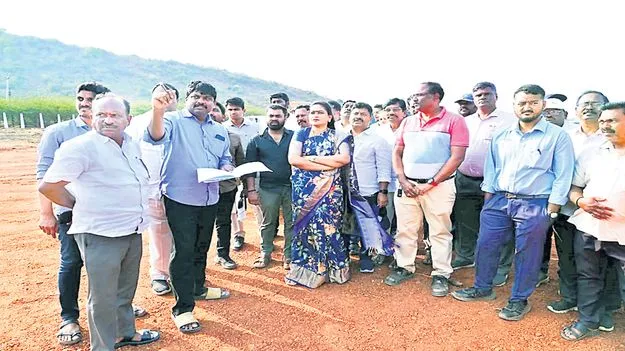 స్టీల్‌ప్లాంట్‌ శంకుస్థాపనకు పకడ్బందీ ఏర్పాట్లు