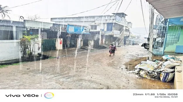 అరకులోయలో కుండపోత