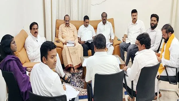 జిల్లా ప్రగతిపై ఎమ్మెల్యేలతో కార్యాచరణ