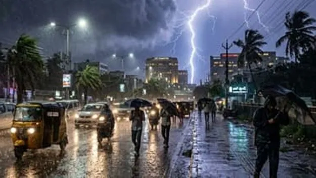 అకాల వర్షం..వడగండ్ల వాన