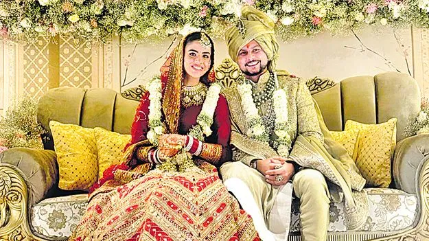 వైభవంగా కుల్దీప్‌ వివాహం