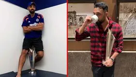 పాకిస్థాన్‌కు వరుణ్ చక్రవర్తి సెటైర్.. మరోసారి టీ కప్పుతో ట్రోలింగ్