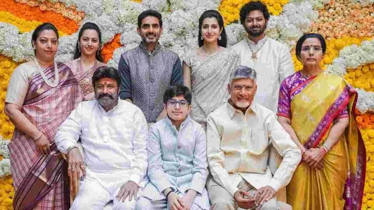 సంప్రదాయబద్ధంగా నారా దేవాన్ష్ ధోతీ వేడుక