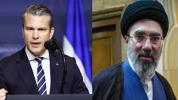 గుర్తుపట్టలేనంతగా గాయపడిన ఇరాన్ సుప్రీం లీడర్ మెుజ్తాబా.. యూఎస్ రక్షణ మంత్రి