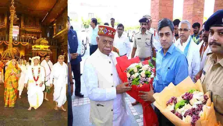 యాదగిరీశుడికి తెలంగాణ నూతన గవర్నర్ ప్రత్యేక పూజలు 