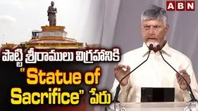 అమరజీవి విగ్రహానికి స్టాట్యూ ఆఫ్ శాక్రిఫైస్‌గా నామకరణం: సీఎం