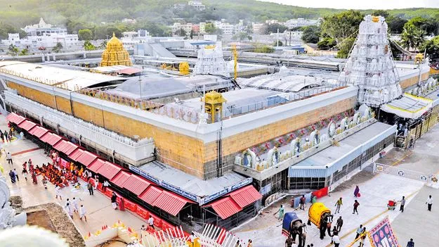 శ్రీవారి ఆలయంలో పురాతన మండపాల సంరక్షణ