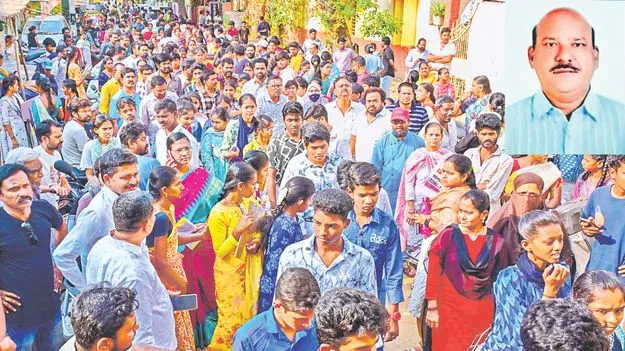 పరీక్ష కేంద్రంలోనే గుండెపోటు.. హెచ్‌ఎం మృతి