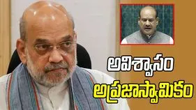 స్పీకర్‌పై అవిశ్వాసం ప్రజాస్వామ్యానికే గొడ్డలిపెట్టు: కేంద్ర హోంమంత్రి