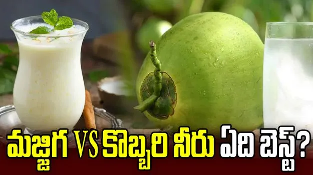మజ్జిగ Vs కొబ్బరి నీళ్లు - ఏది బెస్ట్ హైడ్రేషన్?