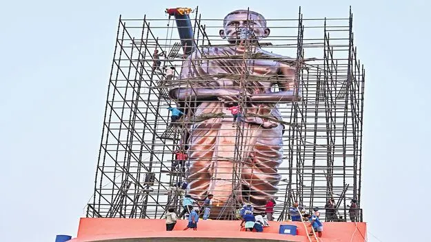 నేడు పొట్టి శ్రీరాములు విగ్రహావిష్కరణ