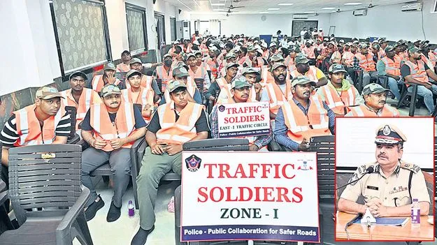 నగరంలో ట్రాఫిక్‌ సోల్జర్స్‌