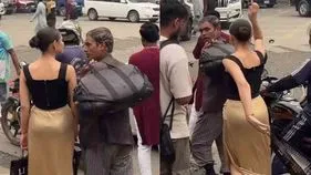 రీల్ చేస్తుండగా వ్యక్తి తప్పు ప్రవర్తన.. చావగొట్టిన సోషల్ మీడియా ఇన్‌ఫ్లుయెన్సర్..