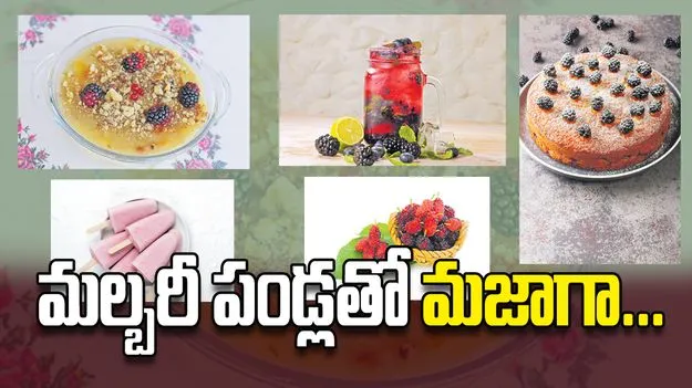 మల్బరీ పండ్లతో మజాగా...