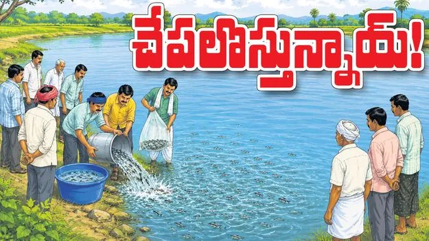 చేపలొస్తున్నాయ్‌!