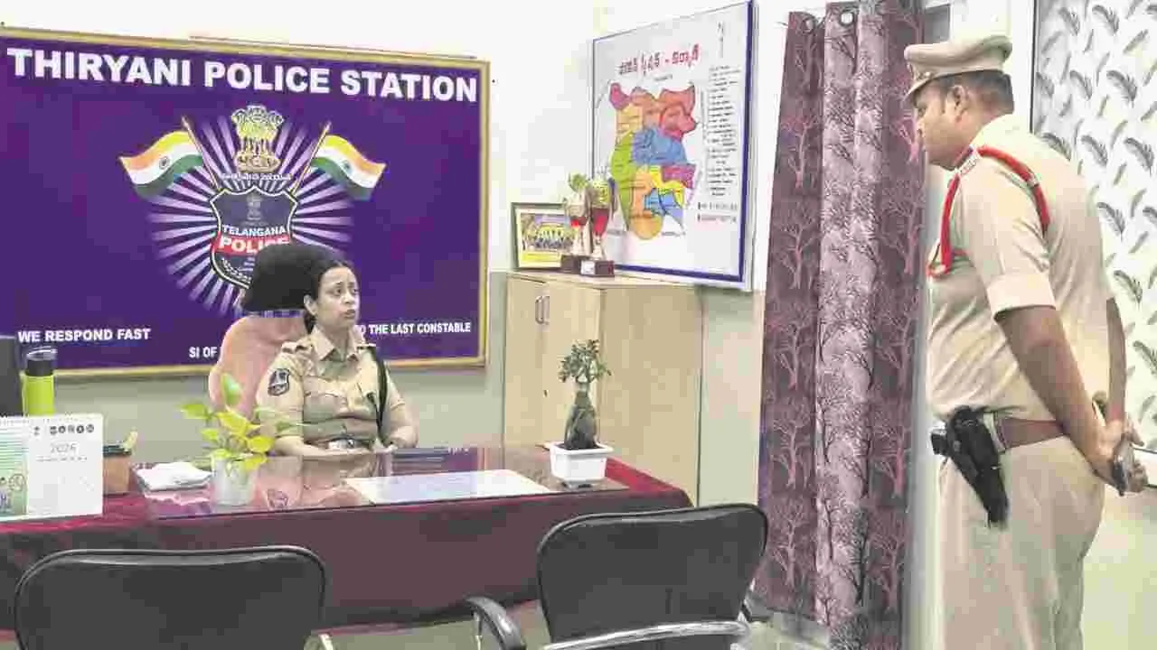 kumaram bheem asifabad- విధి నిర్వహణలో పోలీసులు అప్రమత్తంగా ఉండాలి