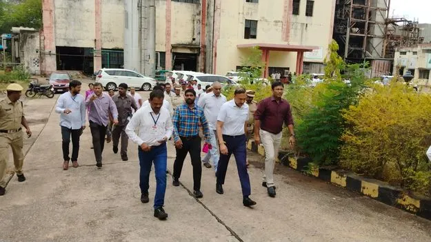 బీథర్మల్‌ను సందర్శించిన అధికారులు