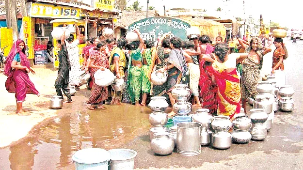 ఇచ్ఛాపురంలో దాహం కేకలు