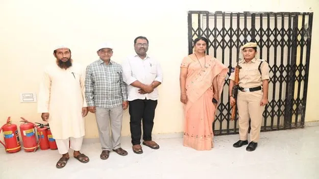 kumaram bheem asifabad- ఈవీఎం గోదాం వద్ద పటిష్ఠ భద్రత చర్యలు