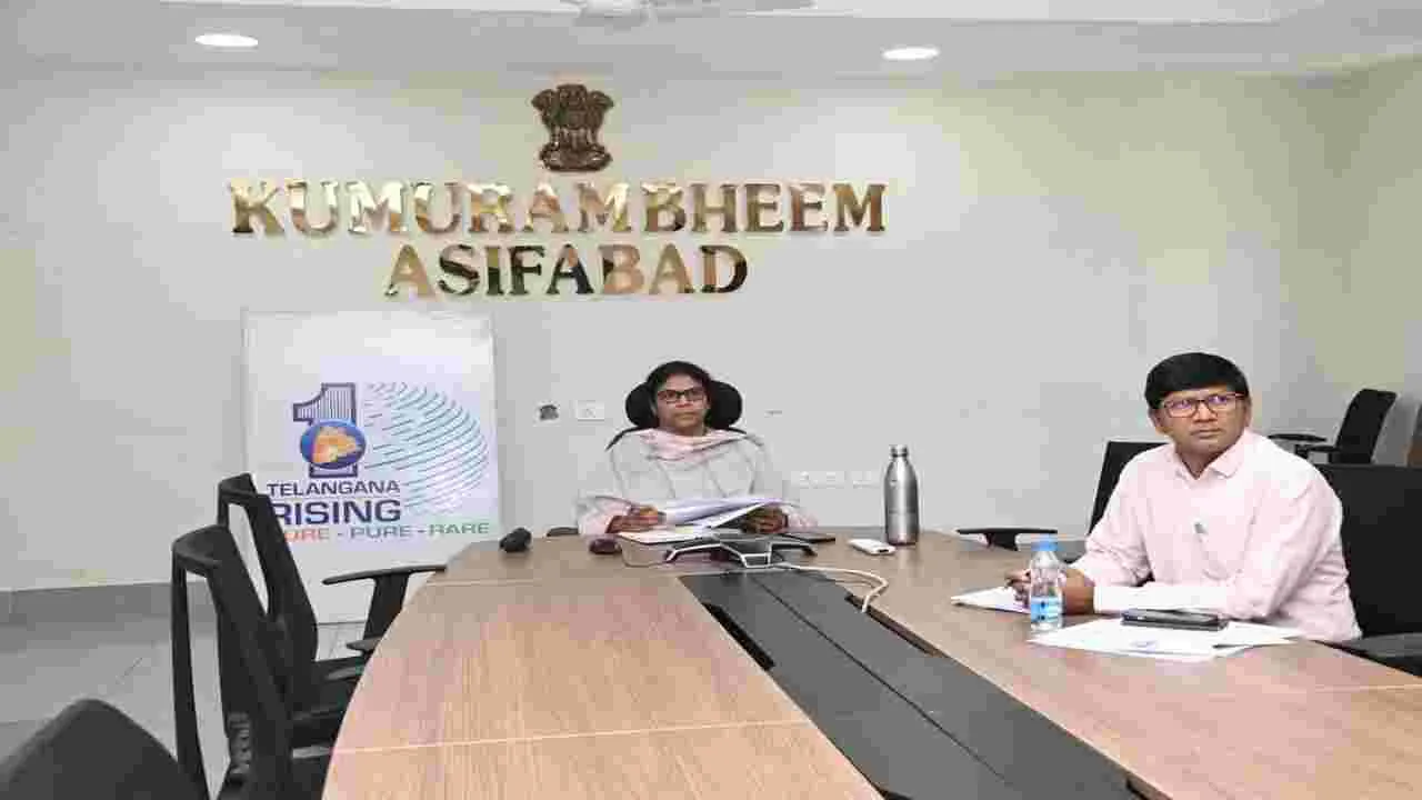 kumaram bheem asifabad- గడువులోగా డిజిటలైజేషన్‌ పూర్తి చేయాలి