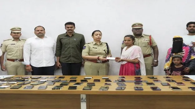 kumaram bheem asifabad-108 మొబైల్‌ ఫోన్లు రికవరీ 