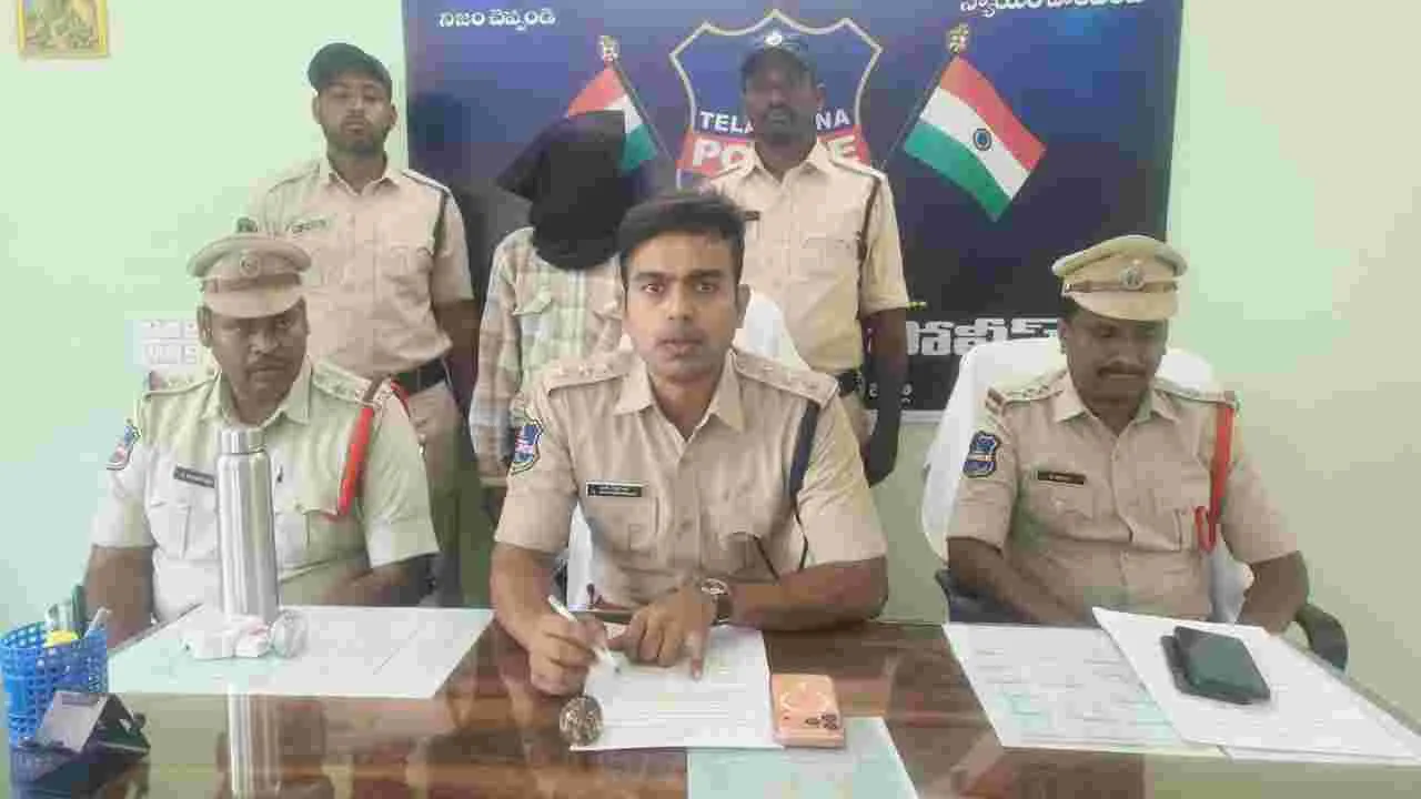 kumaram bheem asifabad- హత్య కేసులో నిందితుడి అరెస్టు