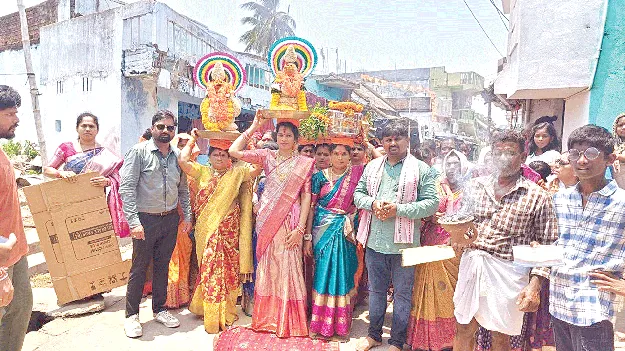 బొరివంకలో అమ్మవార్లకుచల్లదనం