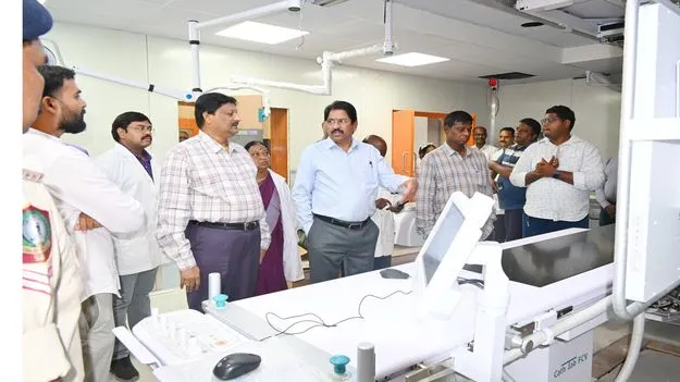 పది రోజుల్లో క్యాత్‌ల్యాబ్‌ను పూర్తిచేయాలి