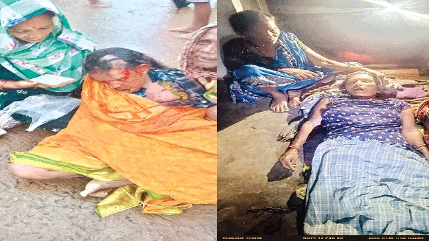 నాట్లు వేస్తుండగా పిడుగు