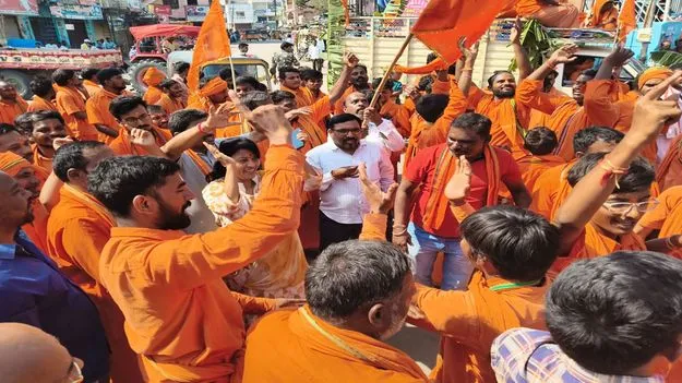 kumaram bheem asifabad- భక్తిశ్రద్థలతో హనుమాన్‌ శోభాయాత్ర