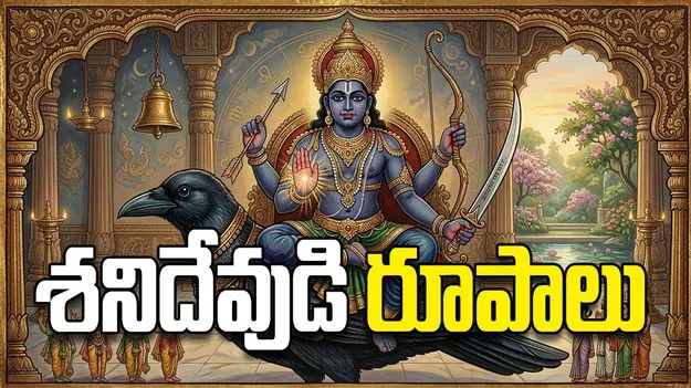 శనిదేవుడి రూపాలు