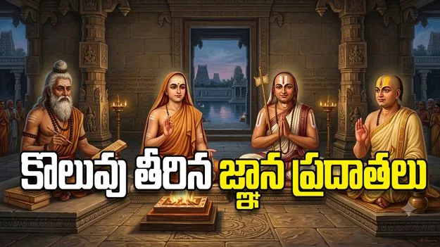 కొలువు తీరిన జ్ఞాన ప్రదాతలు
