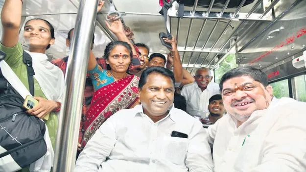 మహిళలను ఆర్టీసీ బస్సులకు యజమానులను చేశాం...