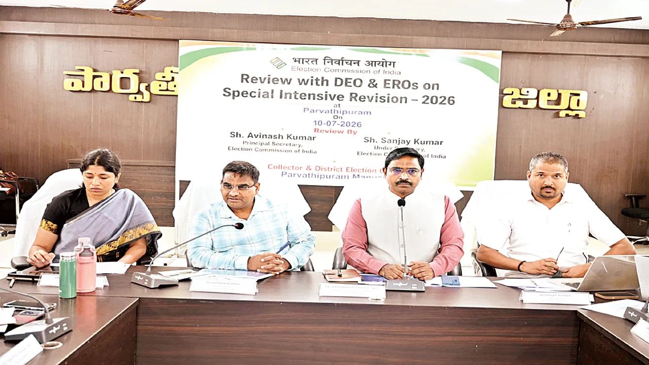 ‘సర్‌’ను వంద శాతం పూర్తి చేయాలి
