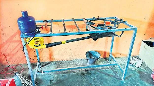 గ్యాస్‌తో పనిలేని పొయ్యిలు