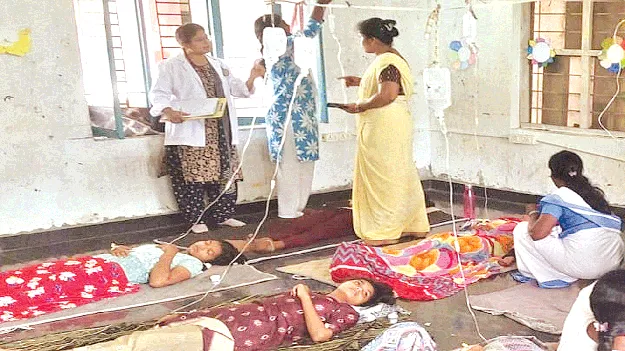 కేజీబీవీలో మరో పది మందికి అస్వస్థత