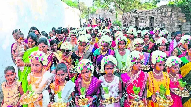 GOD: సుగ్లమ్మ దేవి  ప్రతిష్ఠకు అంకురార్పణ