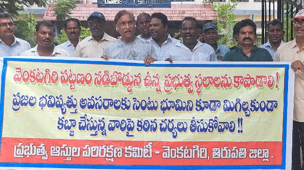 ప్రభుత్వ భూముల కబ్జాపై సీఐడీ విచారణ జరపాలి