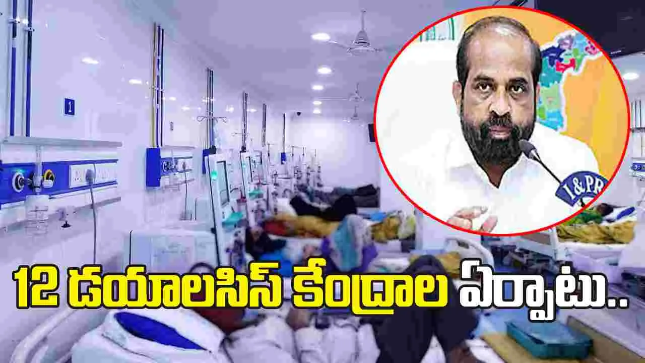 కొత్తగా 12 డయాలసిస్ కేంద్రాల ఏర్పాటు: మంత్రి సత్యకుమార్