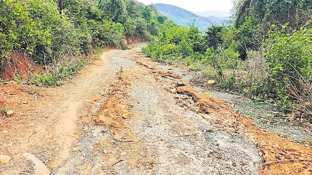 రహదారులు వర్షార్పణం