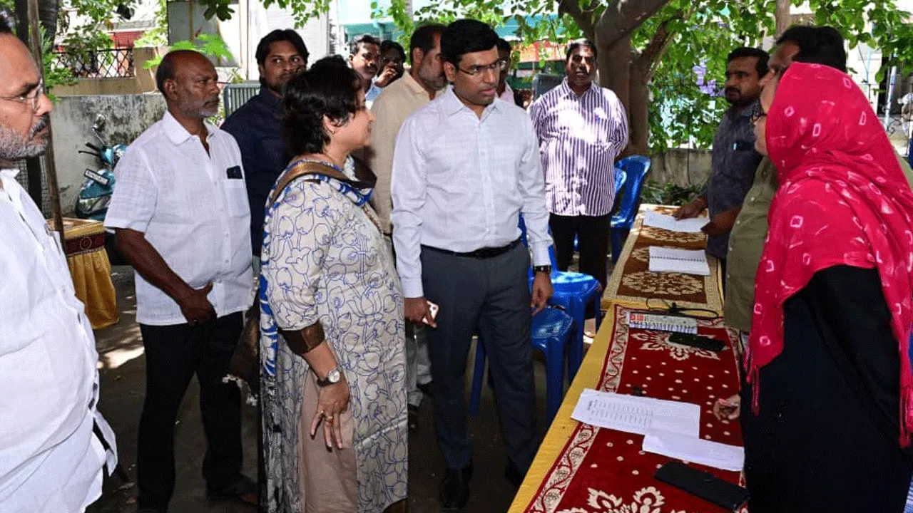 99.5శాతం సర్‌ పూర్తి  : కలెక్టరు