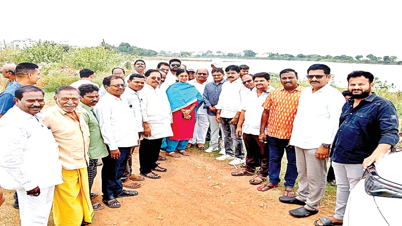 రూ.పది లక్షలతో జగన్నాథ సాగరం అభివృద్ధి