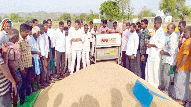 క్వింటాలుకు 8 నుంచి 10 కేజీల కోత 