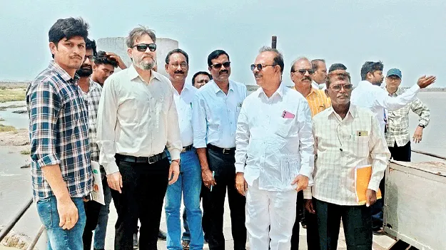 ఆర్డీఎ్‌సను పరిశీలించిన కేఆర్‌ఎంబీ చైర్మన్‌ బిస్వాస్‌