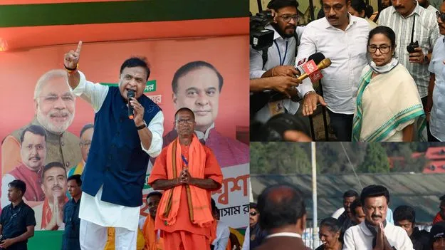 బెంగాల్‌, అస్సాంలో బీజేపీ ప్రభంజనం