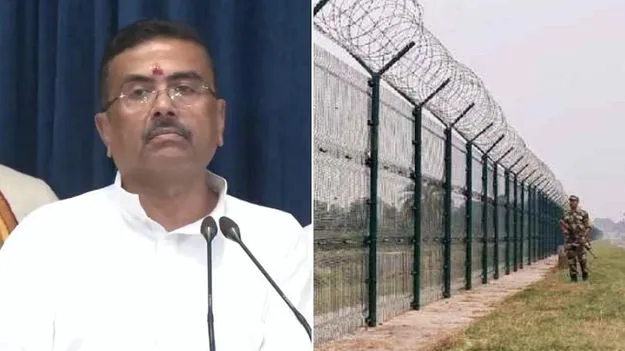బంగ్లాదేశ్‌ సరిహద్దుల్లో కంచె