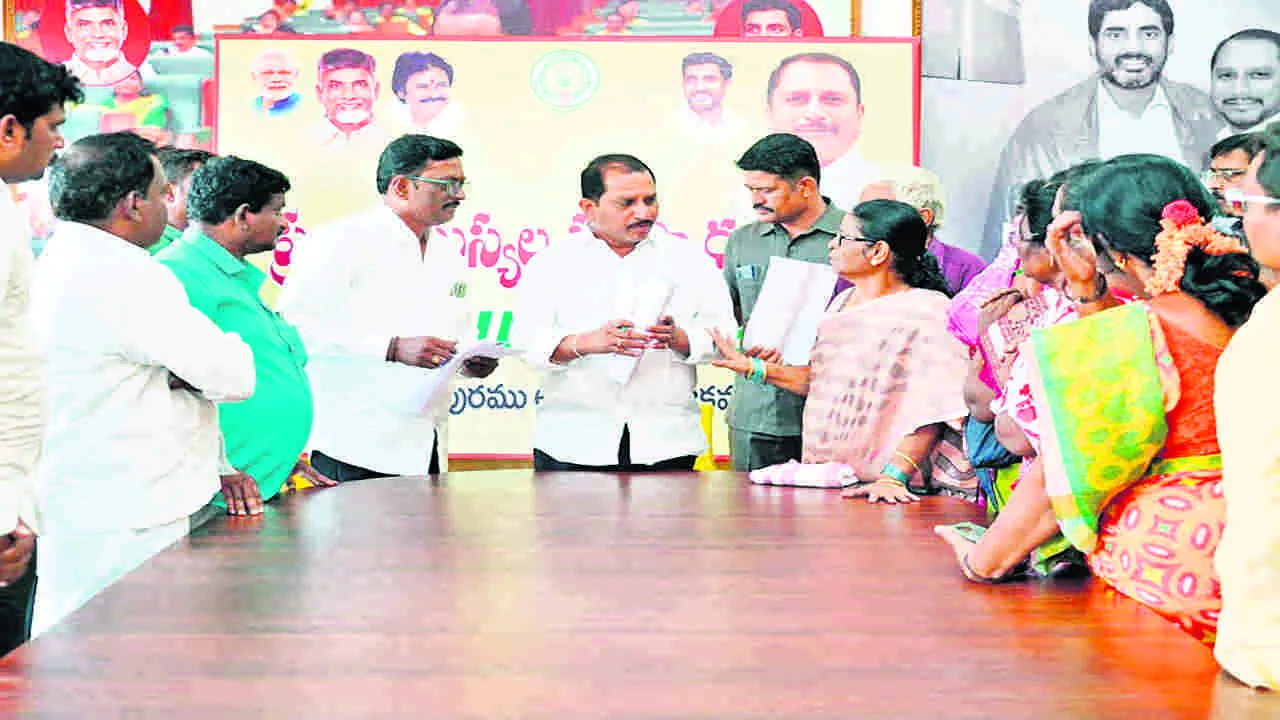 MLA DAGGUPATI: ప్రజాసమస్యలు జవాబుదారీతనంతో పరిష్కారం