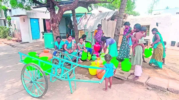 WATER: తాగునీటికి తిప్పలు
