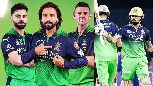 ఢిల్లీ క్యాపిటల్స్‌తో మ్యాచ్.. గ్రీన్ జెర్సీలతో బరిలోకి దిగనున్న ఆర్సీబీ